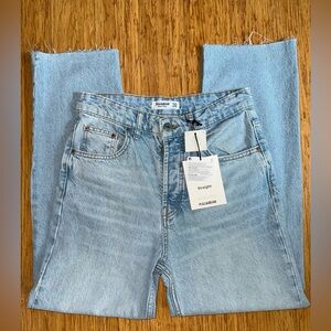 Pull&Bear Light Blue Straight Women's Jeans